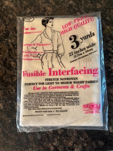 Stacy fabric fusible - stacy, co