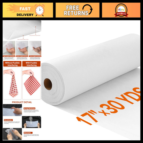 Medium weight x30yd white - weight, 17"x30yd
