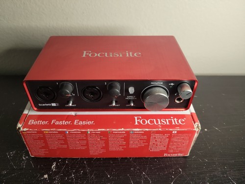 Focusrite scarlet 2i2 2nd - 2i2,